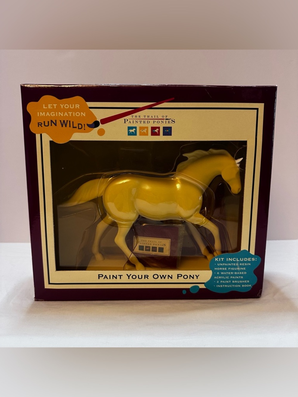 RETIRED Trail of the Painted Ponies PAINT YOUR OWN PONY BY WESTLAND 12214